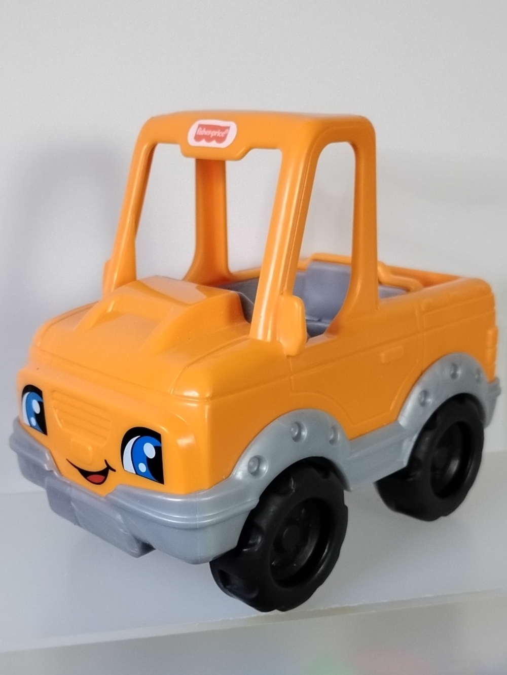 Fisher Price Little People Orange Jeep NWOT Car Vehicle